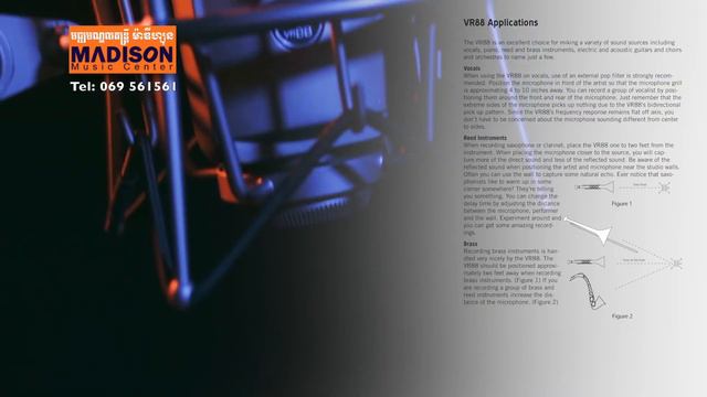 Samson VR88 - Velocity Ribbon Microphone _ Khmer смотреть онлайн