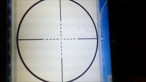 Использование сетки mil dot на практической охоте