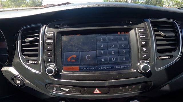 How to Check Contact List on Radio Display in Kia Carens IV ( 2013 – 2018 ) - Open Phone Book смотреть онлайн