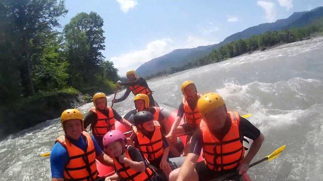 Рафтинг, река Белая. смотреть онлайн