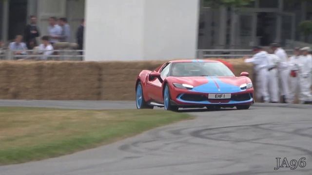 Ferrari 296 GTB Hybrid V6 Engine Sound!