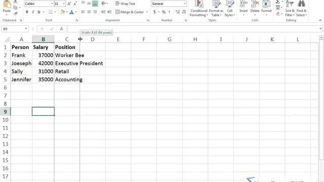 Lesson 24 - Changing Column Widths And Row Heights смотреть онлайн