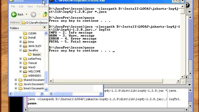 Курс 2 Урок № 16 Средства внешнего конфигурирования пакета log4j смотреть онлайн