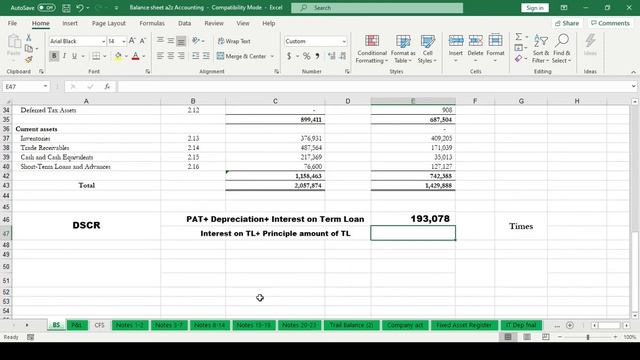 How to calculate DSCR ratio from Balance Sheet? How to calculate debt service coverage ratio from b смотреть онлайн