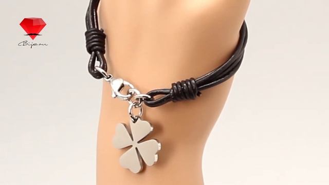 Bije: Браслет с четырехлистником Tilda (Тильда) смотреть онлайн
