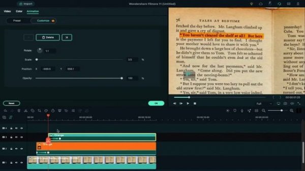 Highlight Text Animation Effect