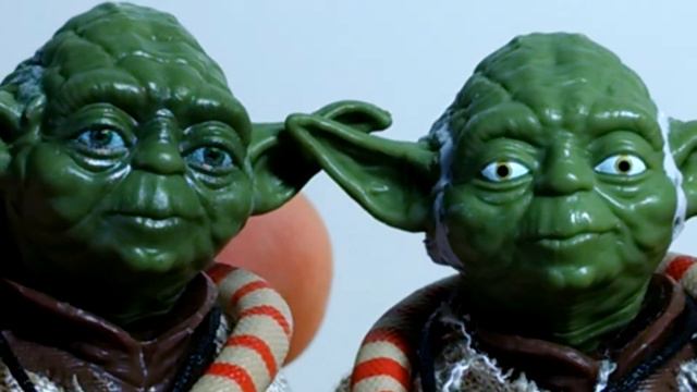 Star Wars The Black Series 6 Inch Archive Yoda Jedi Master Comparison & Figure Review | By FLYGUY смотреть онлайн