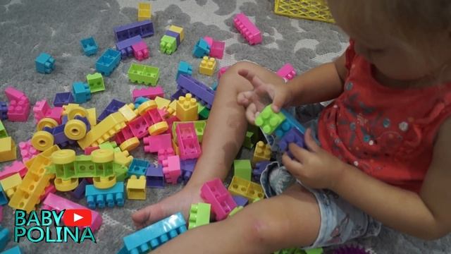 Развивающий конструктор типа лего для детей 2+. смотреть онлайн