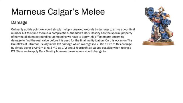 Marneus Calgar vs Abaddon the Despoiler | MathHammer | Warhammer 40000 смотреть онлайн