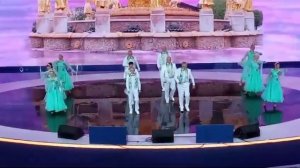 Танцевальный коллектив "АЛЕМАНА".  Танец "Москва встречает друзей". Хореограф Сдвижкова О.Ю.