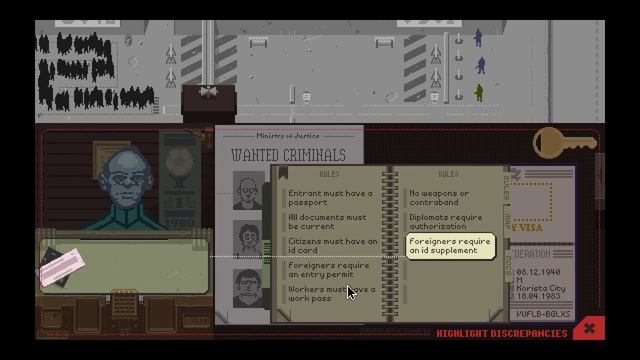Papers, Please - The Arstotzka Token - Ep 06 смотреть онлайн