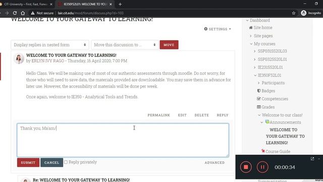 Moodle Basics for Students смотреть онлайн