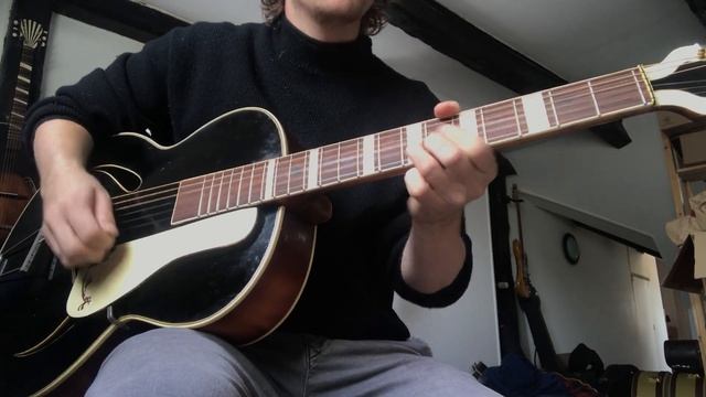 German GDR 50s Archtop guitar Graubner Marma? смотреть онлайн