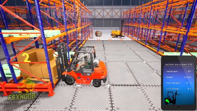 Warehouse Activities Game - Warehouse Simulator: Forklift Driver Gameplay PC Steam 4K смотреть онлайн