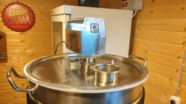 Пивоварня ПВК Гамбринус Первое включение на воде