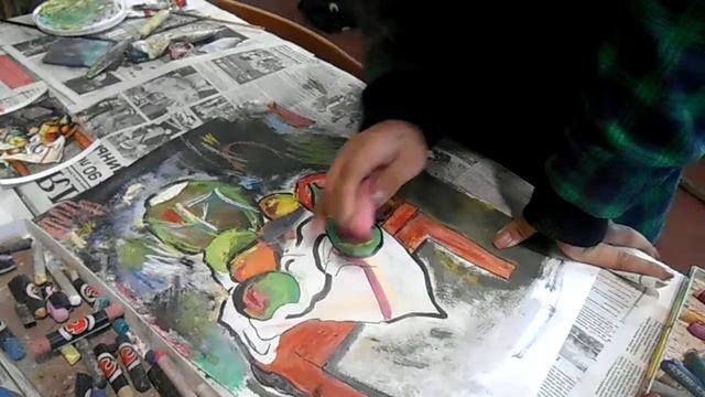 Натюрморт с фруктами. АРТ студия. Сланцы. смотреть онлайн