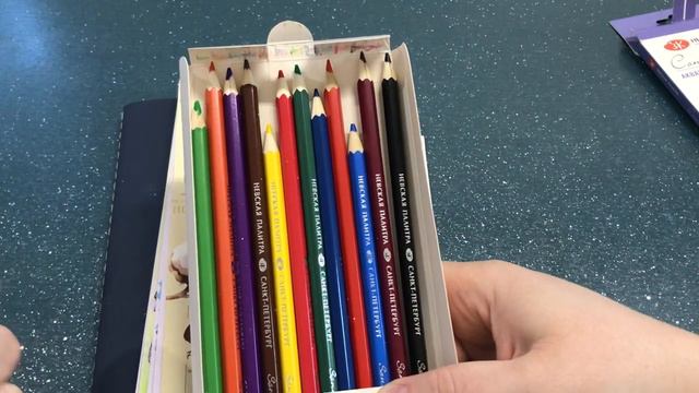 Обзор акварельных карандашей Сонет