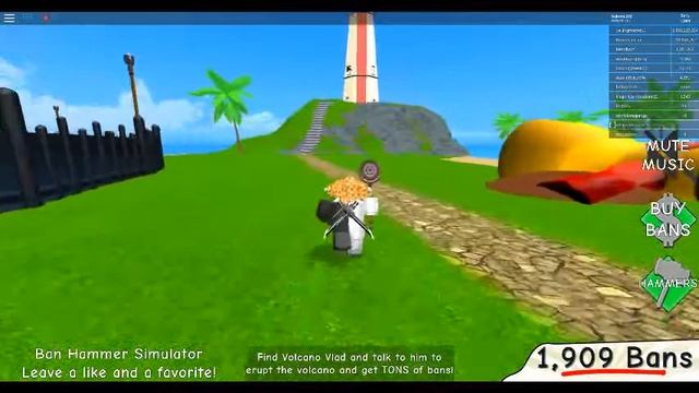 Where to find Hotdog On roblox!! (Ban Hammer Simulator) смотреть онлайн