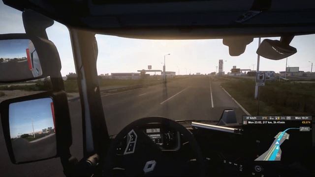 Euro Truck Simulator 2 | 319 KM - Timelapse | Renault T High Sleeper смотреть онлайн