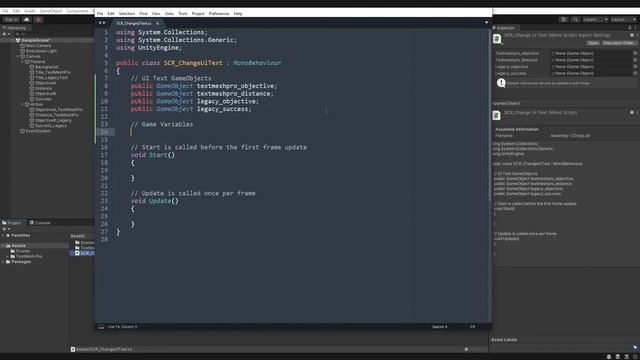 Unity C# - How to change UI text смотреть онлайн