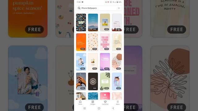 How to design a mobile phone wallpaper on canva for 2022 смотреть онлайн