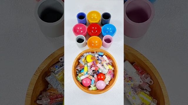 Color Sorting ASMR Wooden Balls Oddly Satisfying Video #oddlysatisfying #asmr