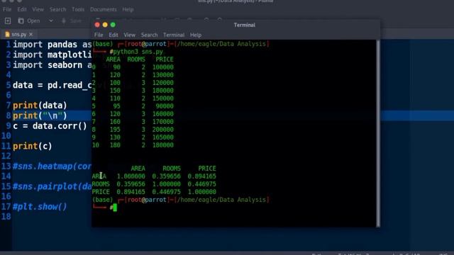 29 - مكتبة seaborn - رسم العلاقة بين العناصر | data analysis course смотреть онлайн