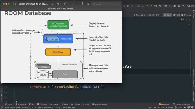 136 - Note App Improvements - Testing the NoteApp with the ROOM Database смотреть онлайн