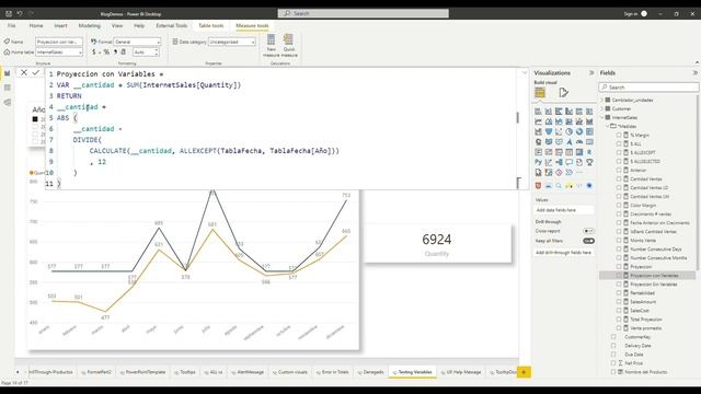 DataTip #7: Por qué y cómo usar variables en DAX PowerBi смотреть онлайн