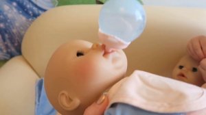 Кукла Бэби Аннабель братик с мимикой распаковка и обзор (Zapf Creation Baby Annabell)