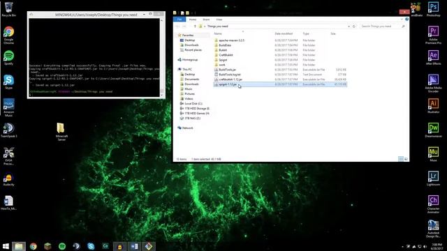 How To: Create a Minecraft Server using Spigot Build Tools смотреть онлайн