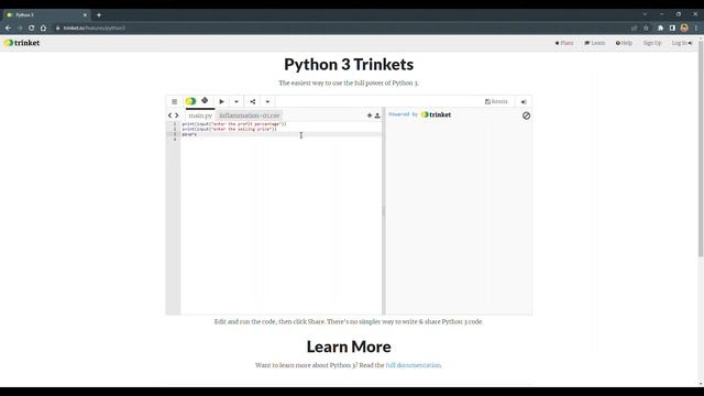 How to find out cost price and profit in python смотреть онлайн
