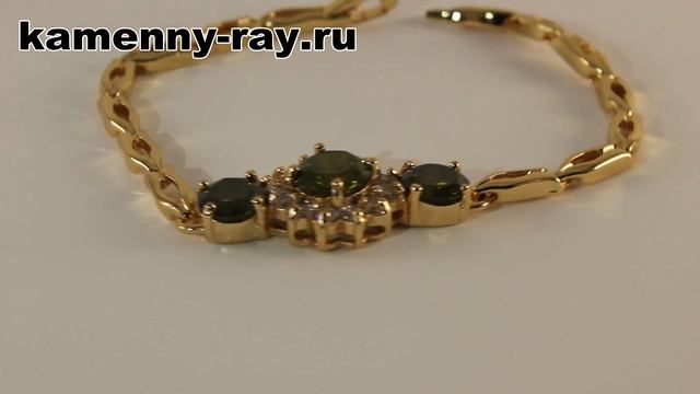 Браслет позолота 585 хризолит смотреть онлайн