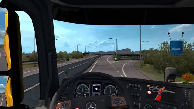 ETS2 1.35 KRAKOW TO GLIWICE смотреть онлайн
