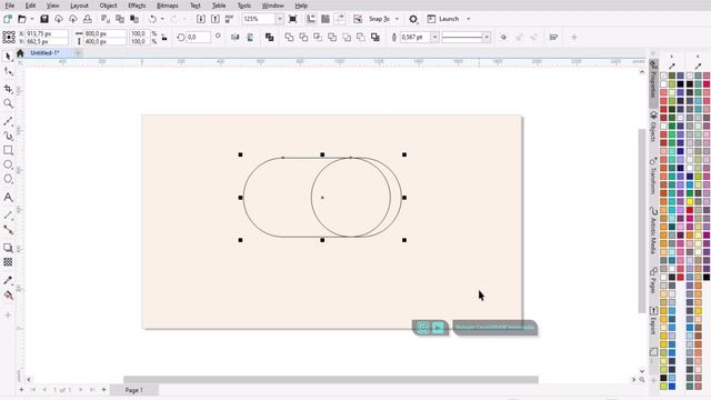 TRIK SEDERHANA BIKIN LOGO DI COREL DRAW смотреть онлайн