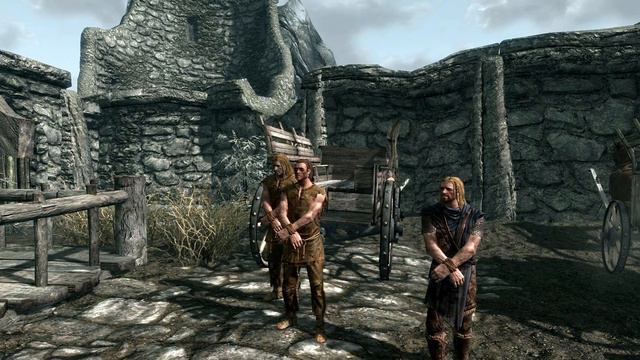 TESV: Skyrim 3rd Person Mode During Opening Cutscene (Skip to 00:52 for the funny bit) смотреть онлайн