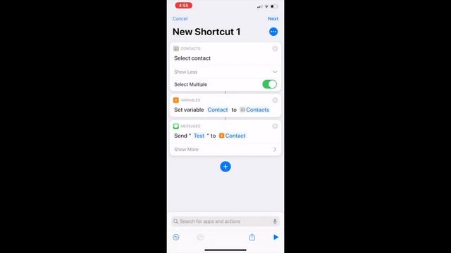 How to: Create iMessage Spam Bot using Shortcuts смотреть онлайн