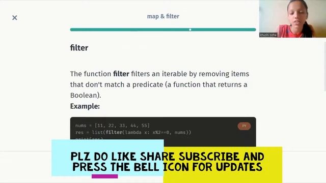 python tutorial part 7.1 |khushi ozha | python sololearn module 7 смотреть онлайн