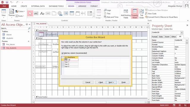 Access - Combobox Foreign Key смотреть онлайн