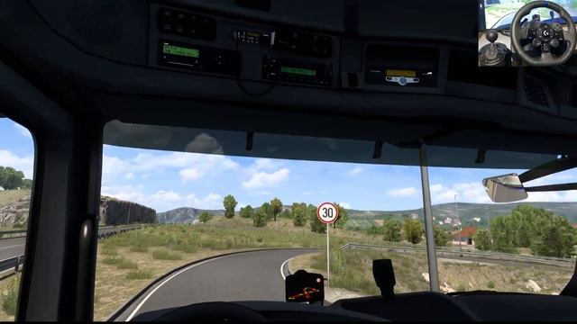 ETS 2 Mercedes MP2 Transporting Excavated Soil from Niksic Part 1 смотреть онлайн