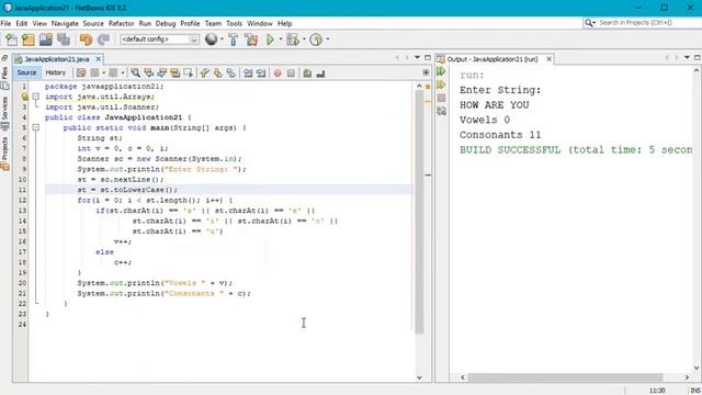 Program to Overcome The Problem of Case Sensitivity in Vowel/ Constant Program Video Tutorials смотреть онлайн