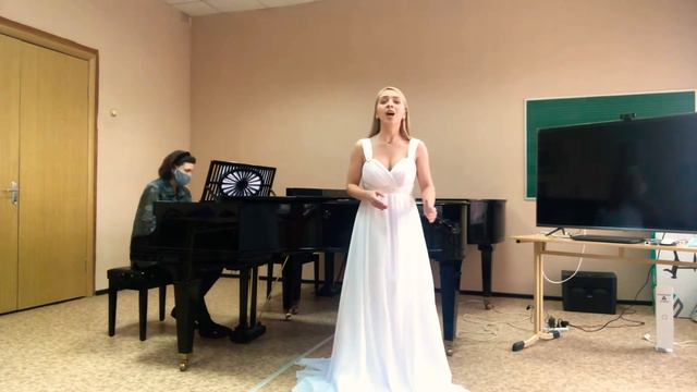 Полина Козлова- А. Вивальди «Aria del vagante», Ц. Кюи «Коснулась я цветка». смотреть онлайн