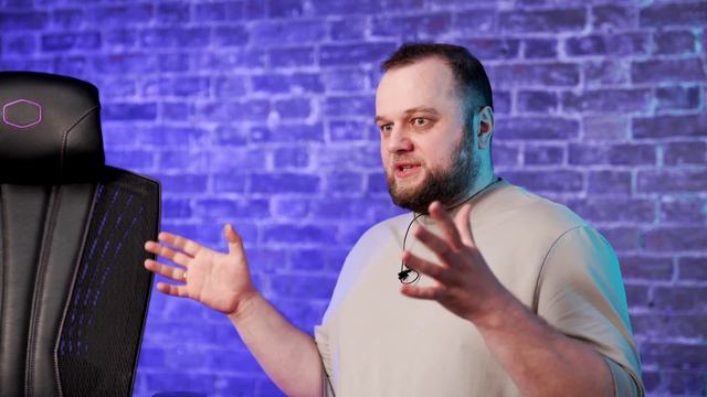 Очень холодное кресло CoolerMaster Ergo L - обзор компьютерного кресла! смотреть онлайн