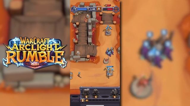 *NEW* Warcraft Mobile Game! Warcraft Arclight Rumble Gameplay смотреть онлайн