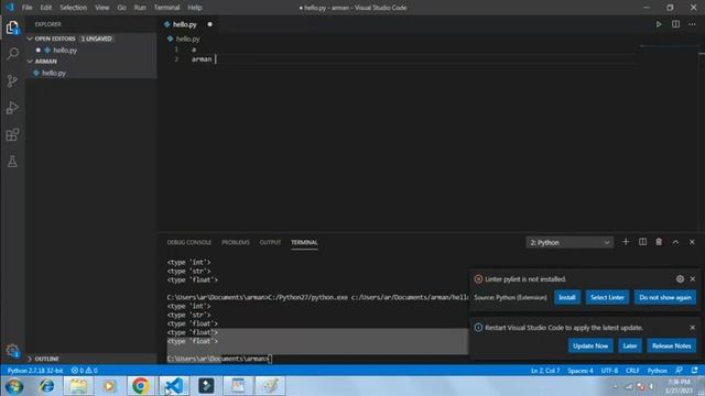 python chapter 2 variables and datatypes episode : 1 смотреть онлайн