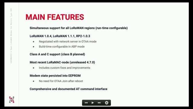 Open-source LoRaWAN® Modem Firmware - Pavel Hübner (HARDWARIO) - The Things Conference 2022 смотреть онлайн