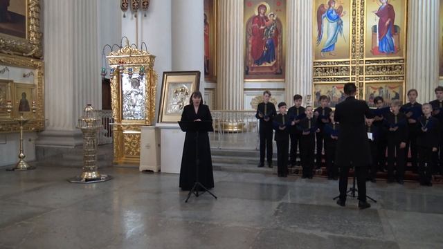 Хор мальчиков "Эхо" П.Чесноков "Да исправится молитва моя" (4к) смотреть онлайн