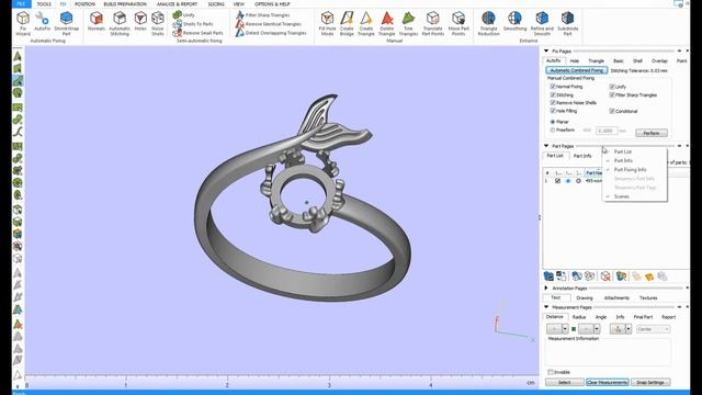 Magics. Интерфейс программы. Работа с файлами Stl формата. Основы моделирования. смотреть онлайн