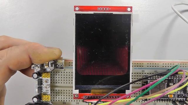 ESP8266 (NodeMCU 1.0,ESP-12E) подключение графического дисплея ILI9341 по SPI. смотреть онлайн