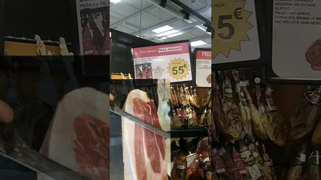 Цены на хамон в испанских магазинах смотреть онлайн